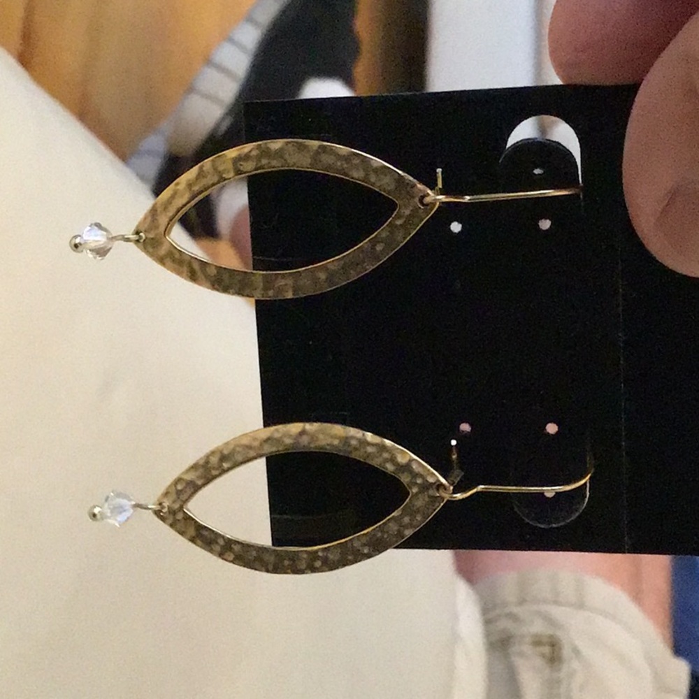 Classic hand-hammered earrings